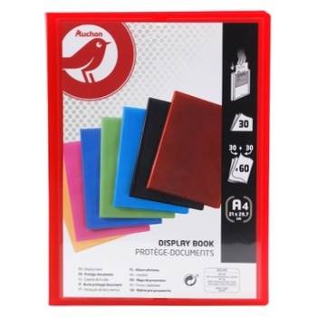 Auchan Folder With Files 60pcs - buy, prices for Auchan - photo 3