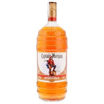 Capitan Morgan Spiced Gold Rum Based Spirit Drink 35% 1.5l - buy, prices for MegaMarket - photo 1