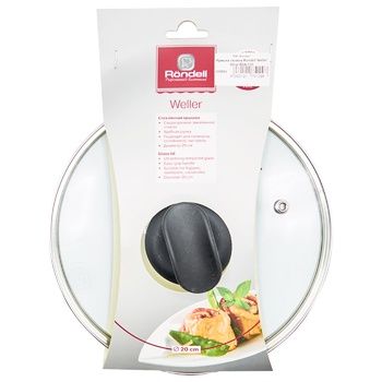 Rondell Weller Glass Lid 20cm - buy, prices for - photo 1