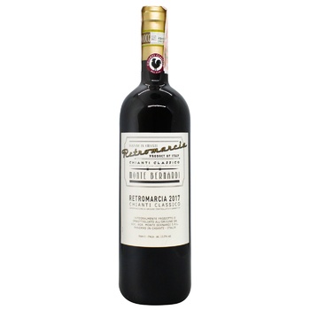 Monte Bernardi Retromarcia Red Dry Wine 13.5% 0.75l - buy, prices for - photo 1