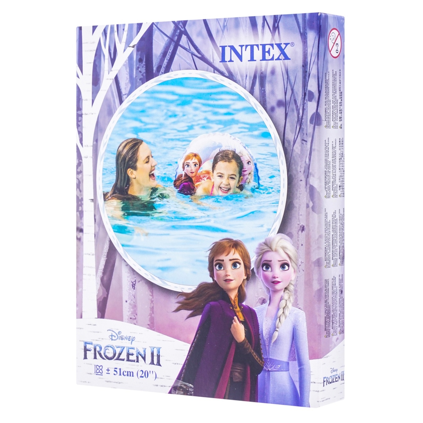 

Круг Intex Frozen для плавания 51см