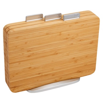 Joseph Joseph Cutting Boards Set with Stand 3pcs - buy, prices for Vostorg - photo 1