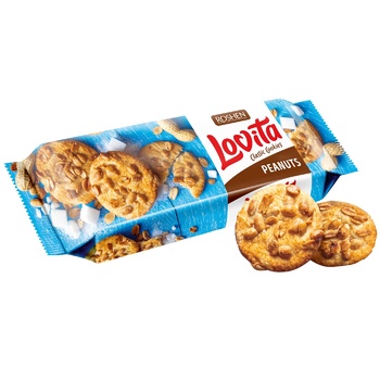 Roshen Lovita Cookies with Peanuts 150g - buy, prices for EKO Market - photo 1