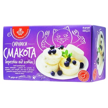 Fabrika Naturalnyh Produktiv Frozen Cheesecakes 400g - buy, prices for Auchan - photo 1