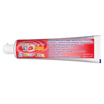 Colgate Doctor Rabbit Toothpaste for Kids with Strawberry Flavor 50ml - buy, prices for NOVUS - photo 2