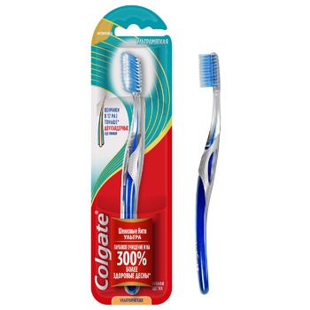 Colgate Silk Threads Ultra-Soft Toothbrush In Assortment - buy, prices for ULTRAMARKET - photo 1