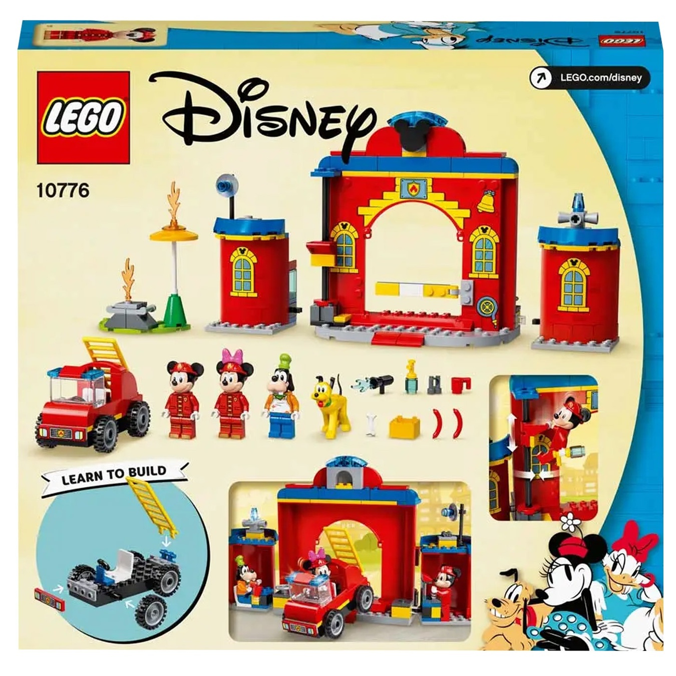

Конструктор Lego Disney Пожарное депо и машина Микки и его друзей