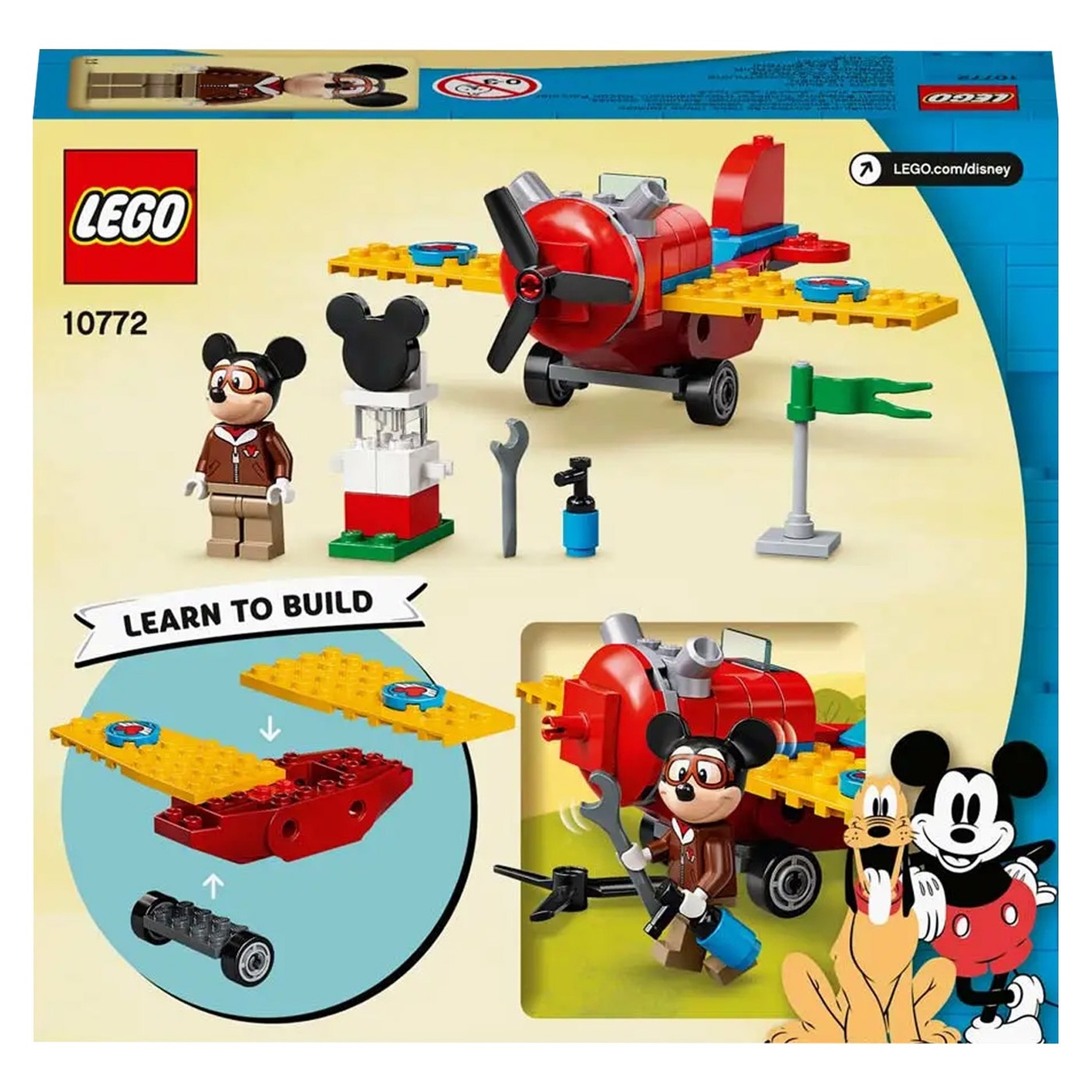 

Конструктор Lego Disney Винтовой самолет Микки Мауса