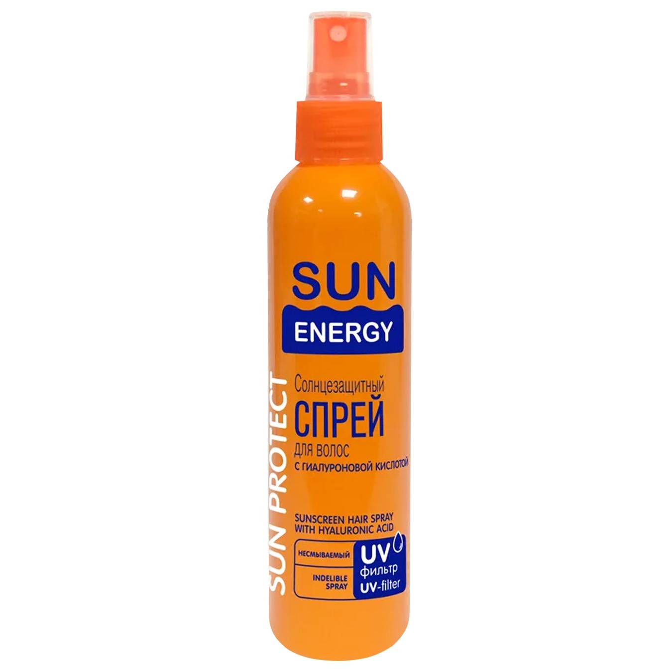 

Спрей Sun Energy для волос с гиалуроновой кислотой 200мл