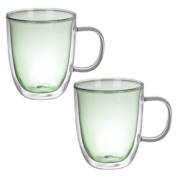 Sparkle Green Cups Set 2pcs*0.54l - buy, prices for - photo 1