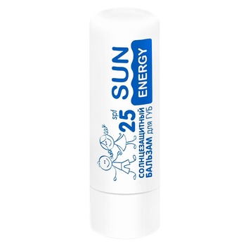 Sun Energy Kids Lip Balm SPF 25 3.6g - buy, prices for Auchan - photo 2