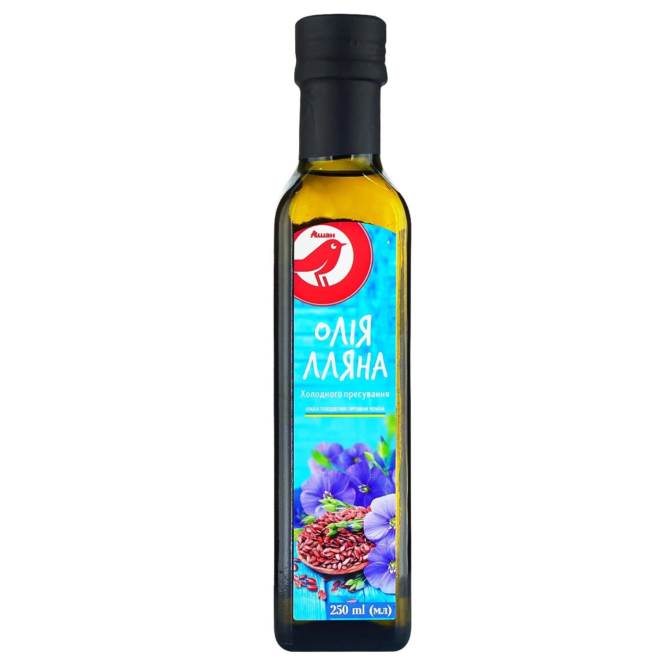 

Масло Ашан льняное 250мл