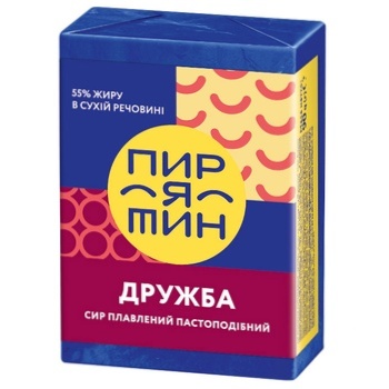 Сыр Пирятин Дружба плавленый пастообразный 55% 90г