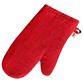 La Nuit Red Oven-Glove 31х18cm - buy, prices for Vostorg - photo 1