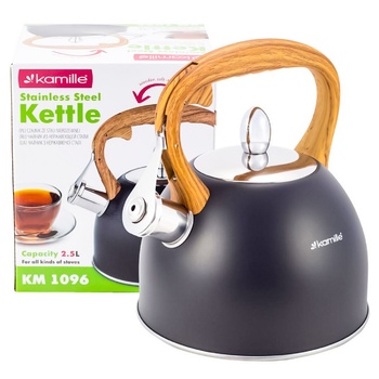 Kamille Teapot with Whistle 2.5l - buy, prices for - photo 1