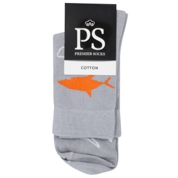 Носки Premier Socks мужские средние р.27 в ассортименте - купить, цены на ЕКО Маркет - фото 2