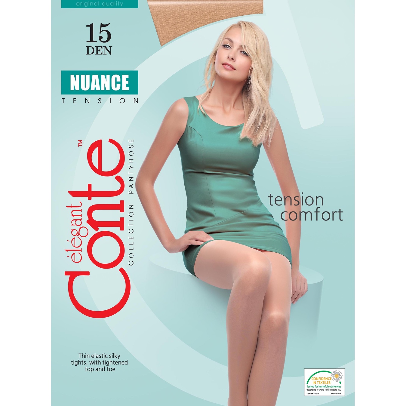 

Колготы женские Conte Nuance 15ден р.4 Natural