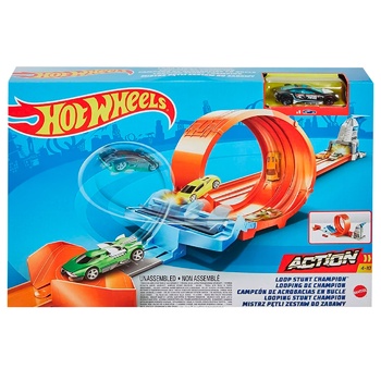 Набор игровой Hot Wheels Чемпион по трюкам в петле