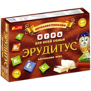 Игра настольная Creative Ерудитус - купить, цены на Восторг - фото 1