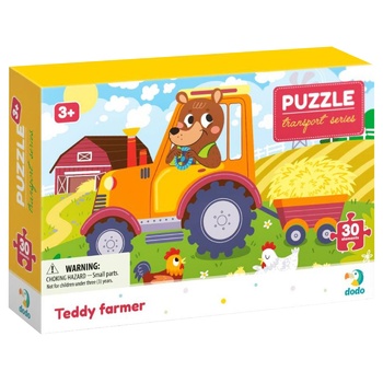 DoDo Bear Tractor Puzzle