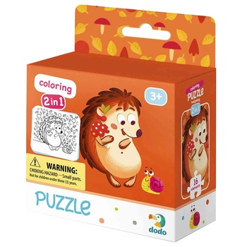 DoDo Hedgehog 2in1 Puzzle - buy, prices for Vostorg - photo 1