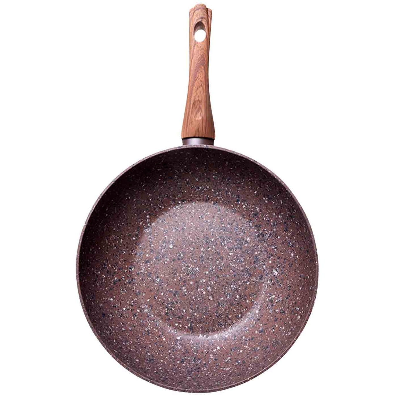 

Сковорода Fissman Magic Brown Wok антипригарное покрытие 24х7см