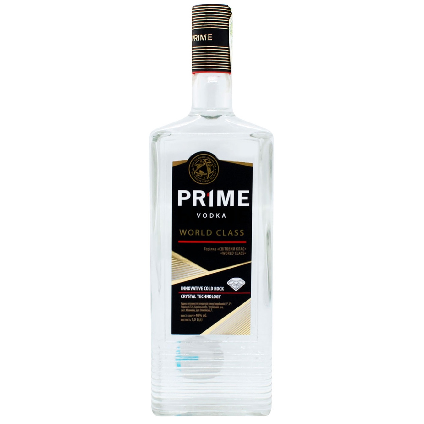 

Водка Prime World Class 40% 1л