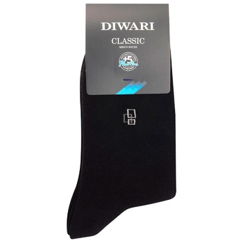 Носки мужские Diwary Classic черные 27р - купить, цены на - фото 1
