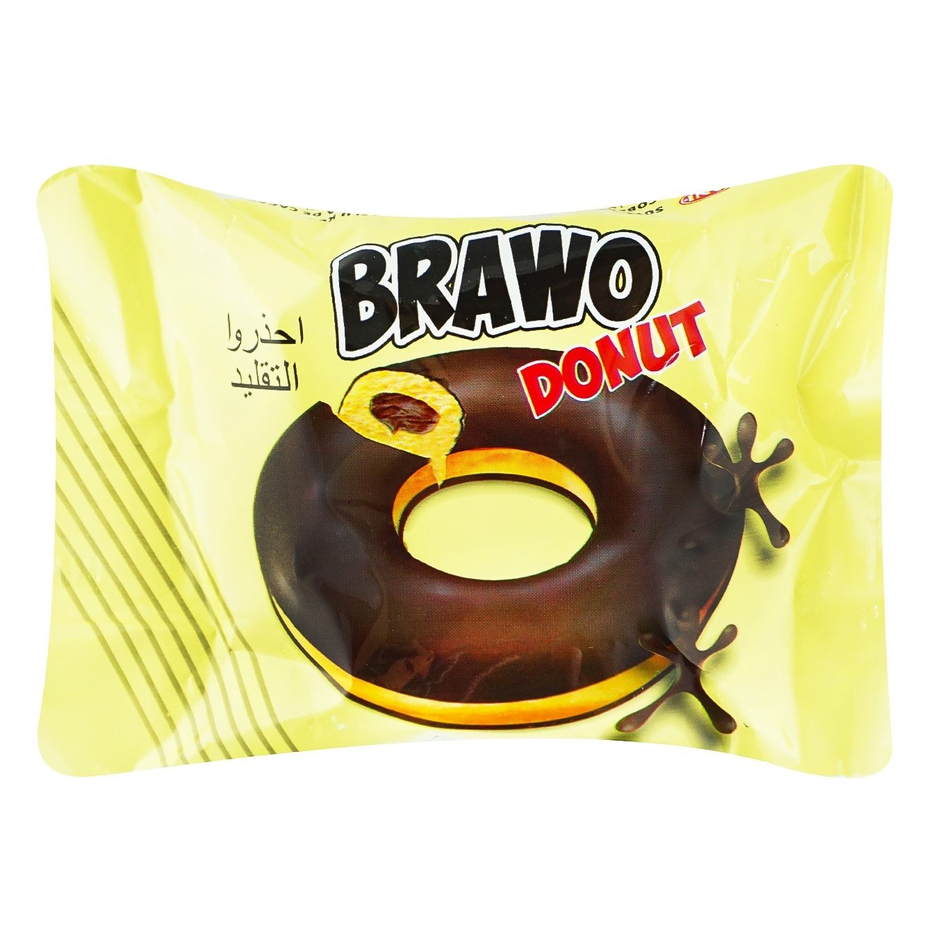 

Пончик Brawo Donut с начинкой какао в глазури 50г
