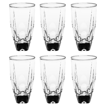 Bohemia Fjord Glass Set 0.35l 6pcs - buy, prices for Vostorg - photo 1