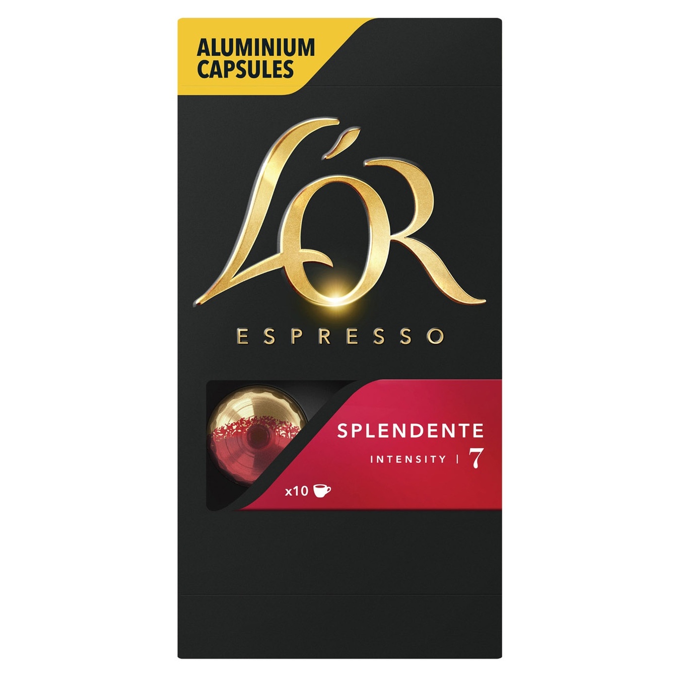 

Кофе молотый L`OR Espresso Splendente в капсулах 10шт 52г