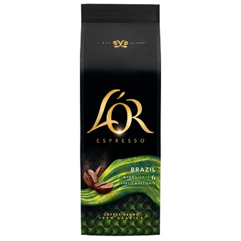 Кава L'or Espresso Brazil в зернах 500г - купити, ціни на ULTRAMARKET - фото 3