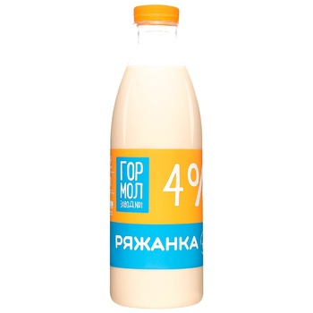 Gormolzavod №1 fermented baked milk 4% 1kg - buy, prices for METRO - photo 1