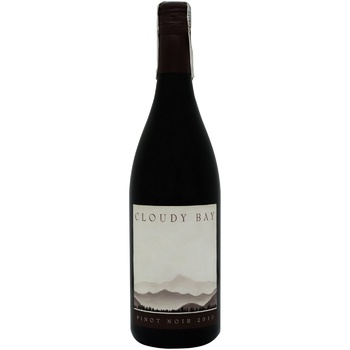 Вино Cloudy Bay Pinot Noir красное сухое 14% 0,75л - купить, цены на МегаМаркет - фото 1