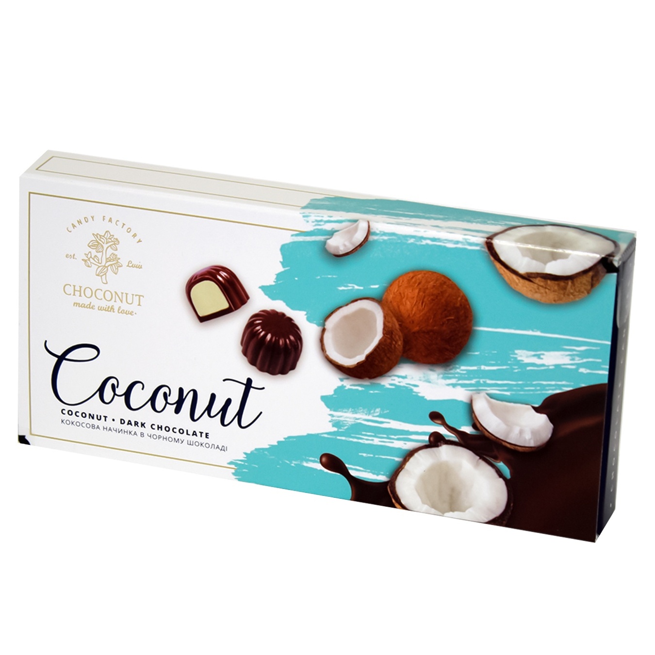 

Конфеты Choconut Coconut шоколадные 90г