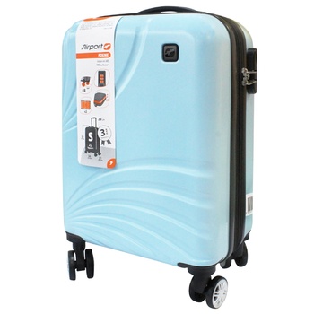 Airport Poeme Blue Suitcase 50cm