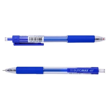 Buromax Automatic Gel Pen blue - buy, prices for MegaMarket - photo 1