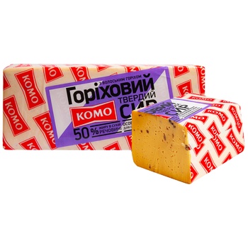 Сыр Комо Ореховый с грецким орехом 50% - купить, цены на КОСМОС - фото 2