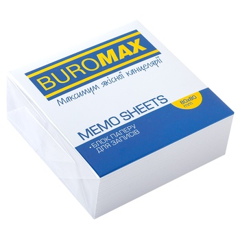 Buromax Memo Sheets 80x80mm - buy, prices for MegaMarket - photo 1