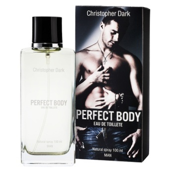 Туалетна вода Christopher Dark Perfect Body для чоловіків 100мл - купити, ціни на Auchan - фото 1