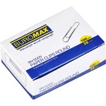 Buromax nickel plated clip round 100 pieces 28mm