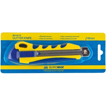 Buromax Stationery Knife - buy, prices for ULTRAMARKET - photo 1