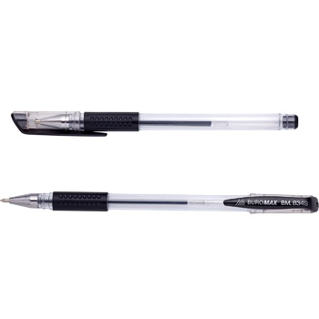 Buromax Black Gel Pen 0.7mm 3pcs - buy, prices for ULTRAMARKET - photo 1