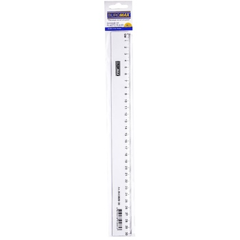 BuroMax Transparent Plastic Ruler 30cm - buy, prices for NOVUS - photo 1