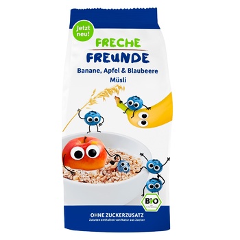 Freche Freunde Banana-Apple-Blueberry Muesli 200g