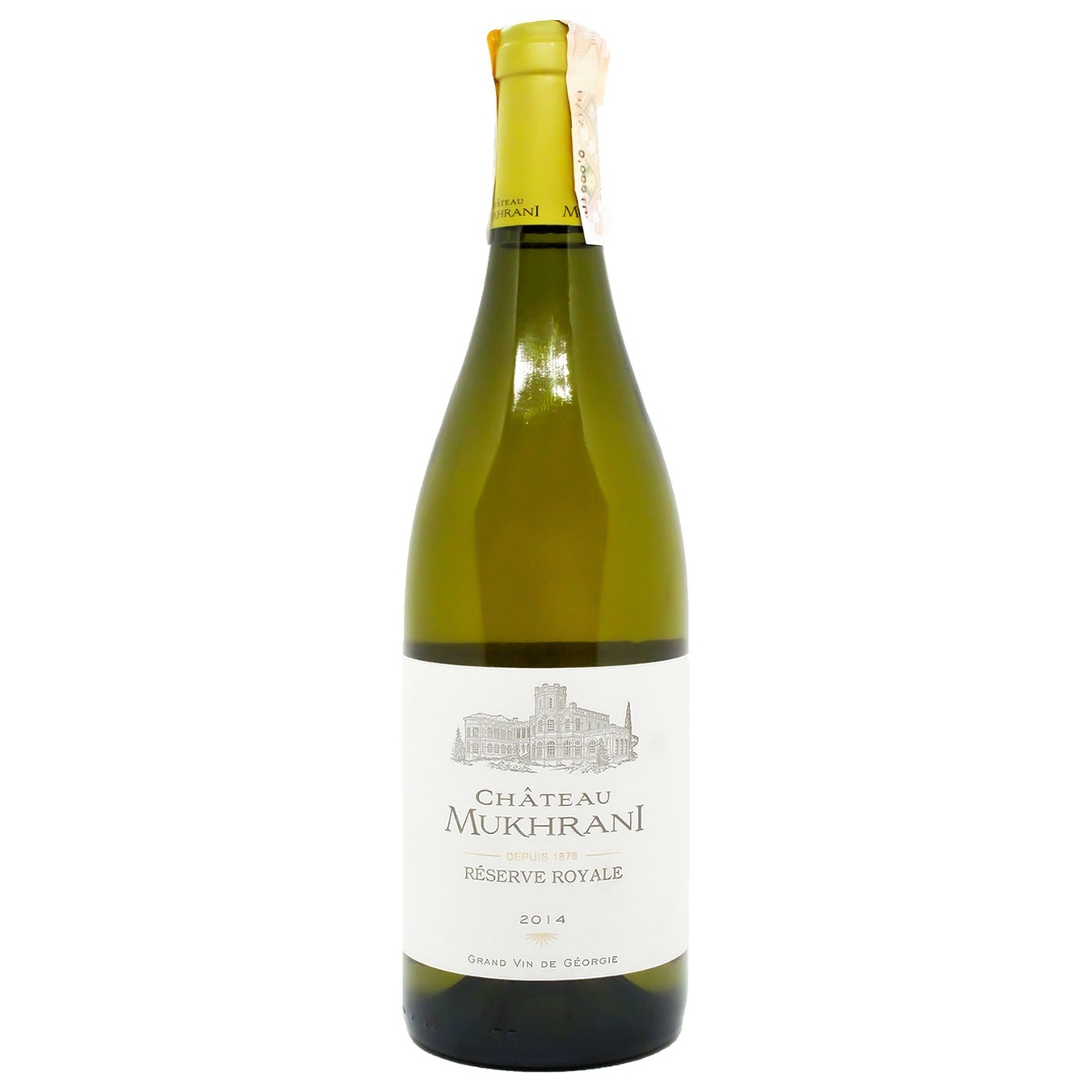 

Вино Chateau Mukhrani Reserve du Prince белое сухое 12% 0,75л