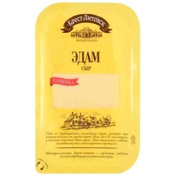 cheese edam brest-litovsk 40% 150g Belarus