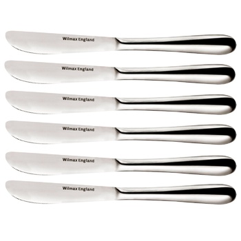 Wilmax Stella Dessert Knives Set 6pcs - buy, prices for Supermarket "Kharkiv" - photo 1