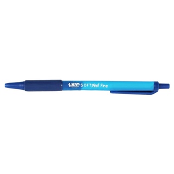 BIC Soft Feel Fine Blue Ballpoint Pen - buy, prices for Tavria V - photo 1