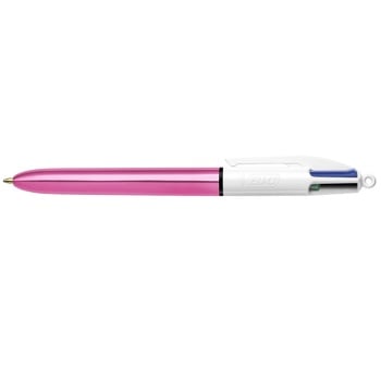 Ручка BIC 4 Colours Shine шариковая - купить, цены на Auchan - фото 1